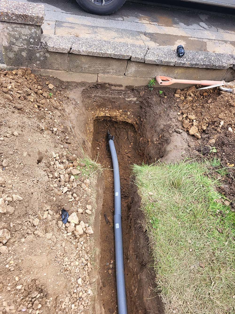 Replacement water pipe